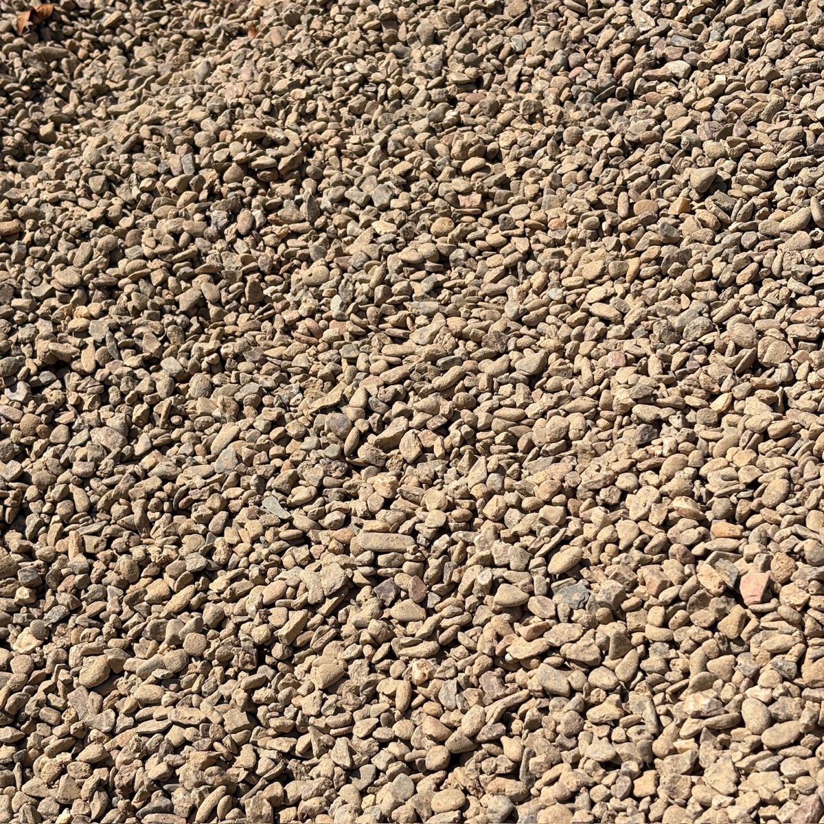 Close-up of small gravel stones